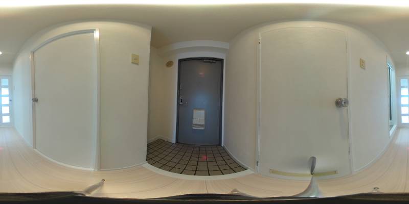 パノラマ画像玄関