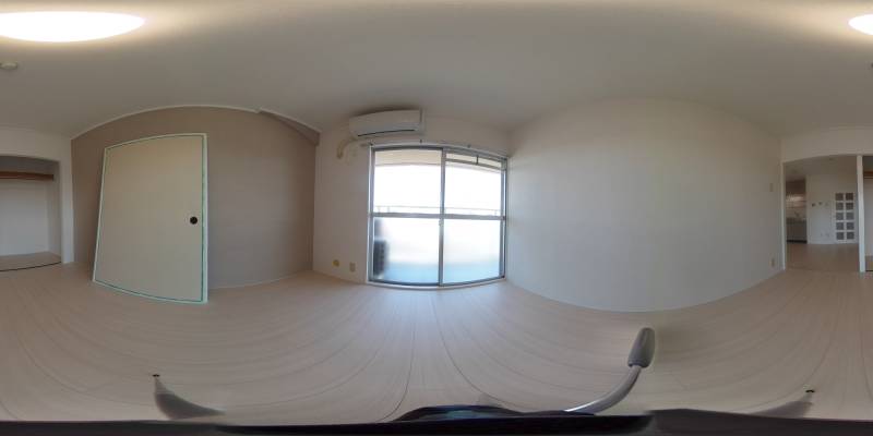 パノラマ画像洋室