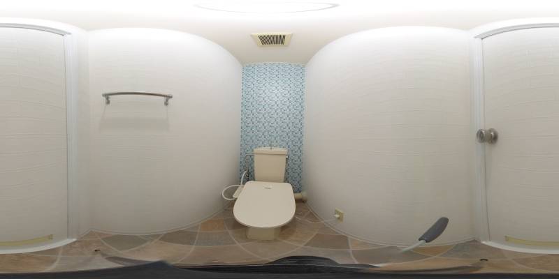 パノラマ画像トイレ