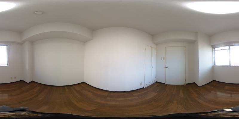 パノラマ画像洋室