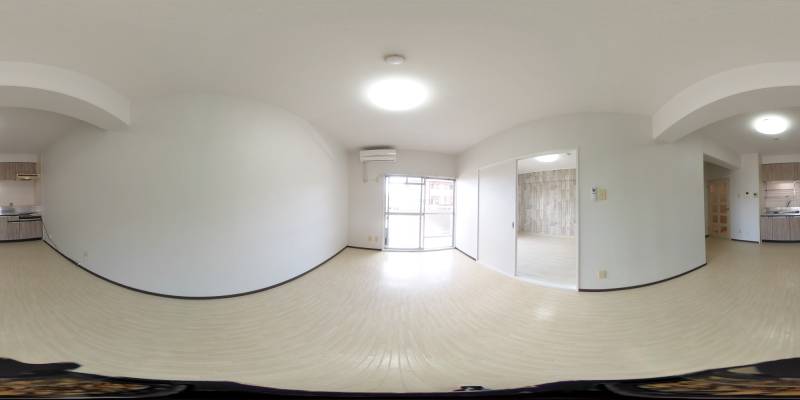 パノラマ画像リビング