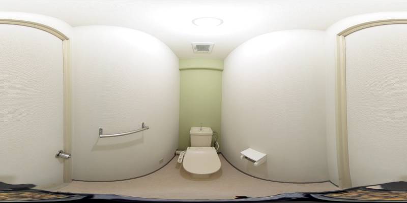 パノラマ画像トイレ