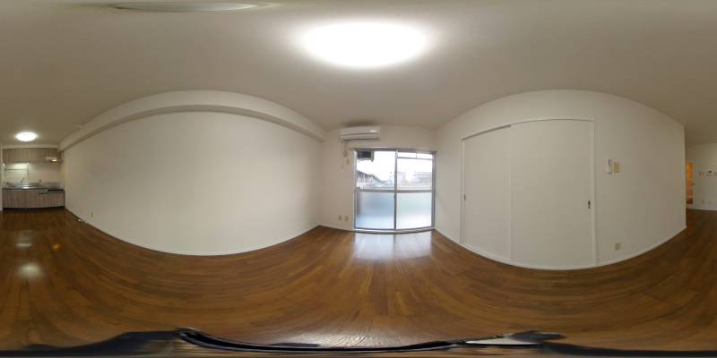 パノラマ画像リビング