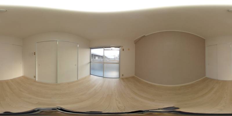 パノラマ画像洋室