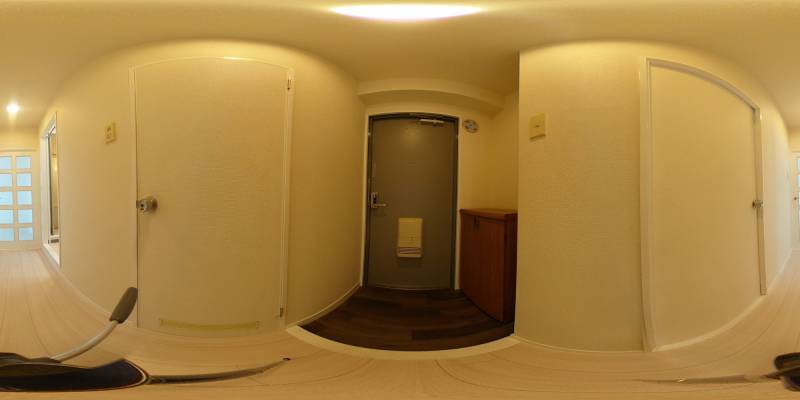 パノラマ画像玄関