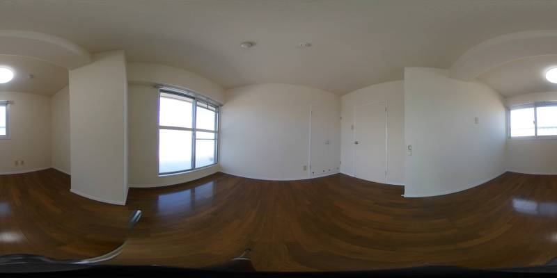 パノラマ画像洋室