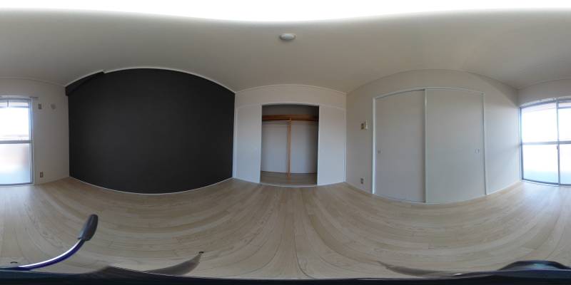 パノラマ画像洋室