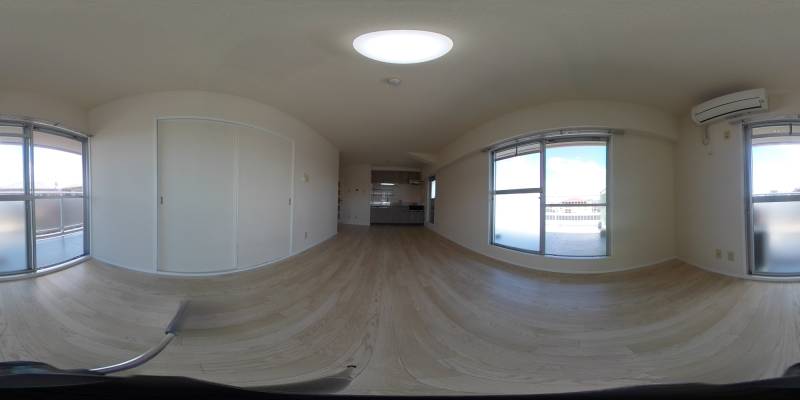 パノラマ画像リビング