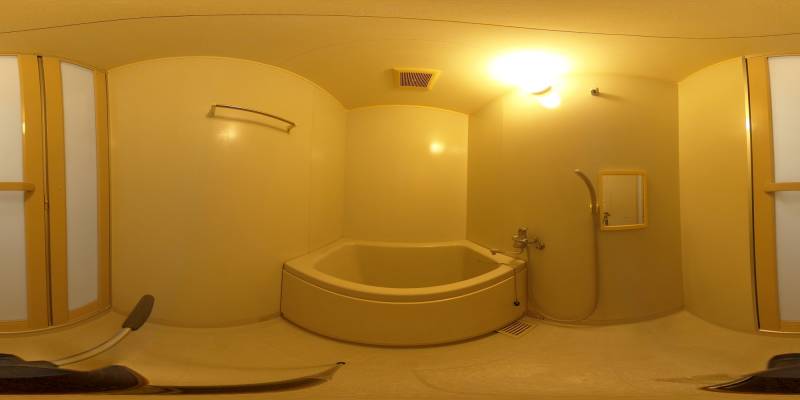 パノラマ画像バスルーム