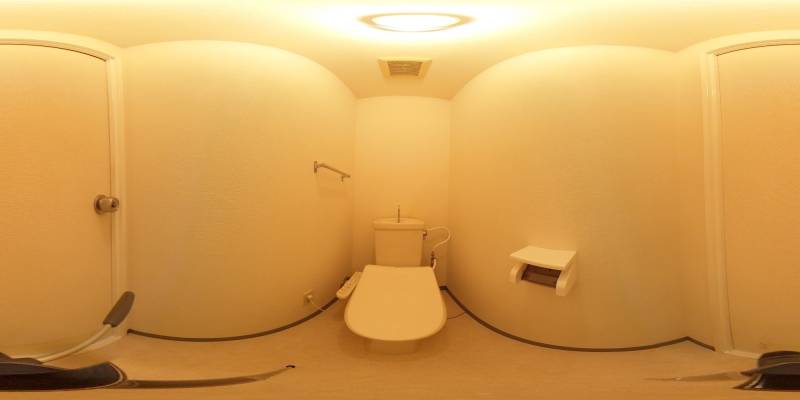 パノラマ画像トイレ