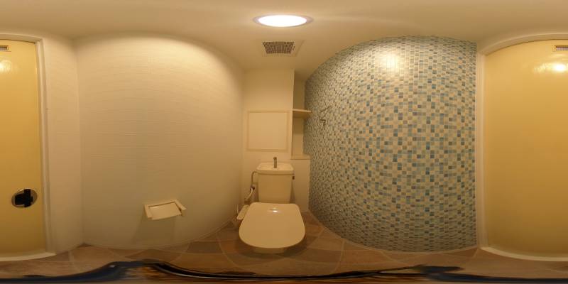 パノラマ画像トイレ