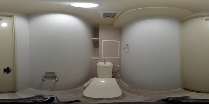 パノラマ画像トイレ