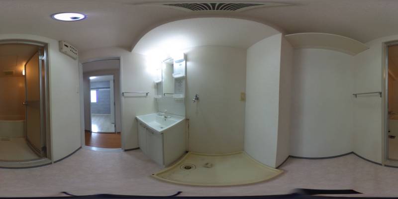 パノラマ画像洗面所