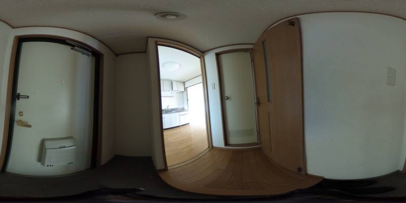 パノラマ画像玄関