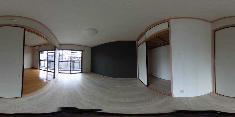 パノラマ画像洋室