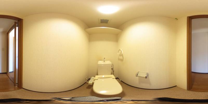パノラマ画像トイレ