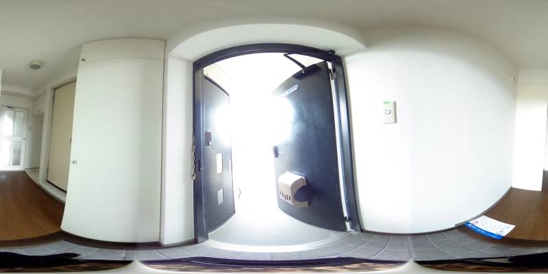 パノラマ画像玄関