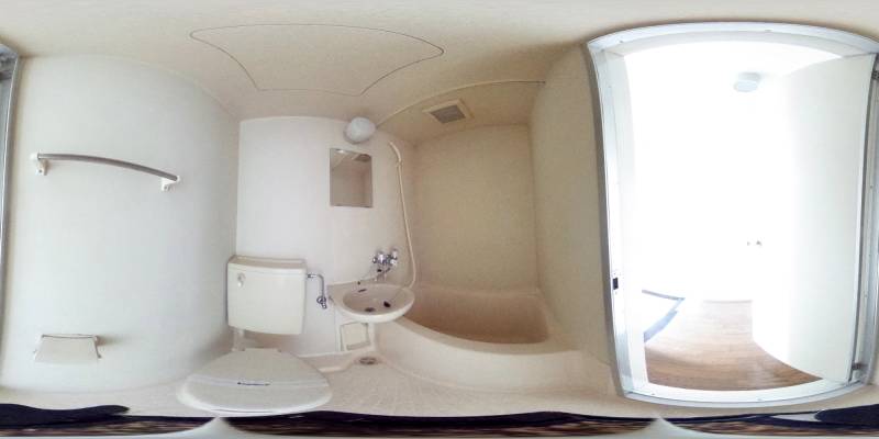 パノラマ画像バスルーム