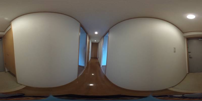 パノラマ画像玄関