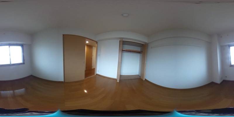 パノラマ画像洋室