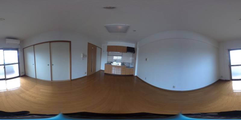 パノラマ画像リビング