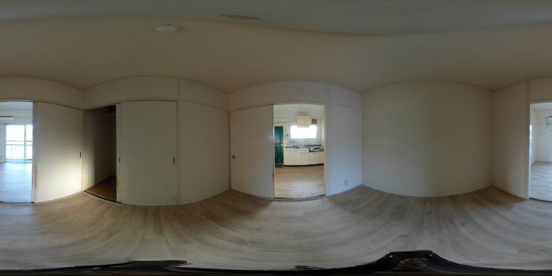 パノラマ画像洋室