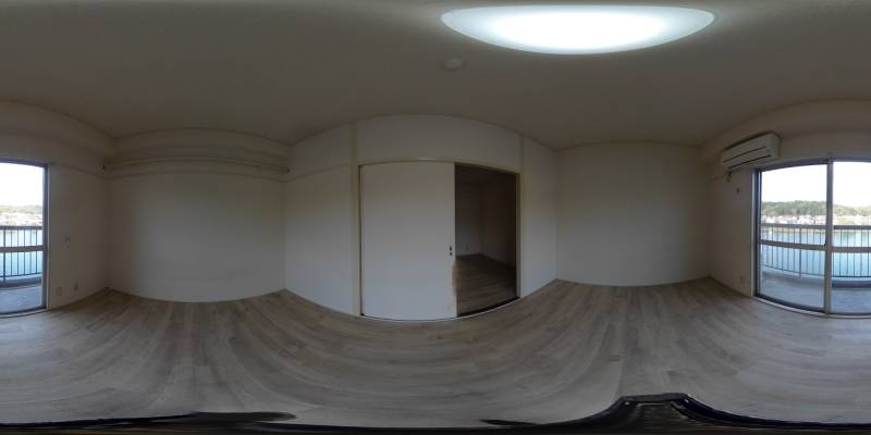 パノラマ画像洋室