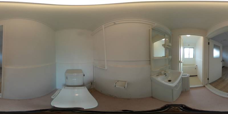 パノラマ画像トイレ