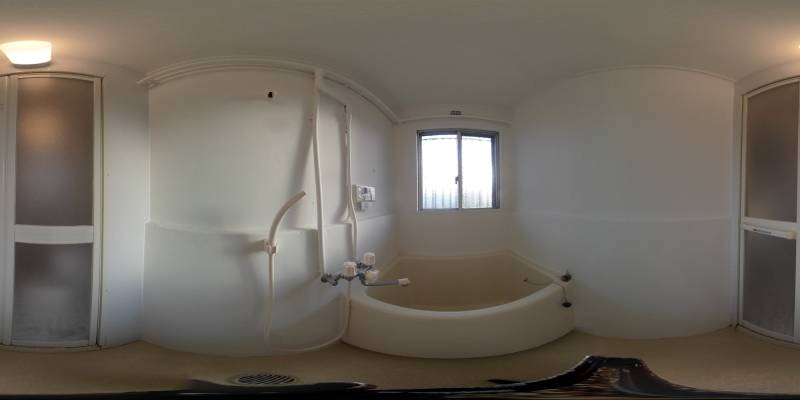 パノラマ画像バスルーム