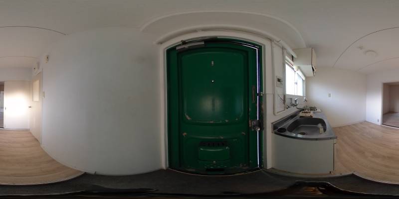 パノラマ画像玄関