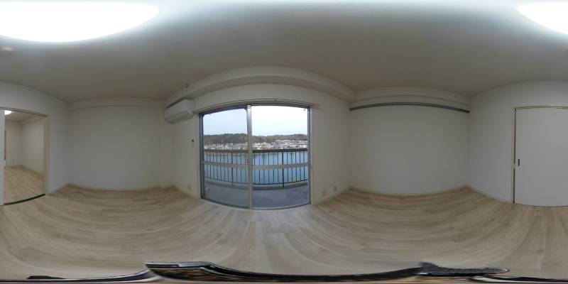 パノラマ画像洋室