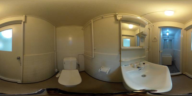 パノラマ画像トイレ