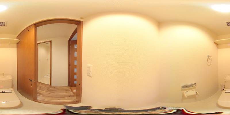 パノラマ画像トイレ