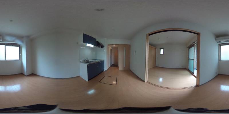 パノラマ画像洋室