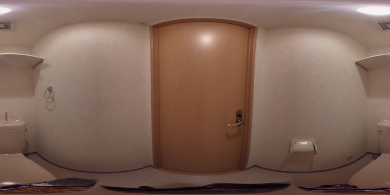 パノラマ画像トイレ