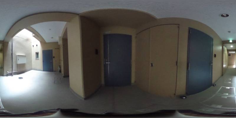 パノラマ画像玄関