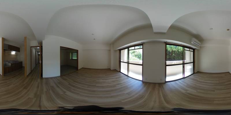 パノラマ画像リビング