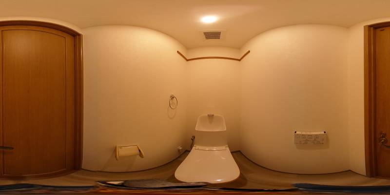 パノラマ画像トイレ