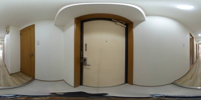 パノラマ画像玄関