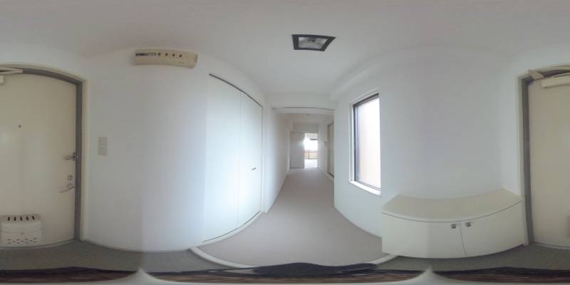 パノラマ画像玄関