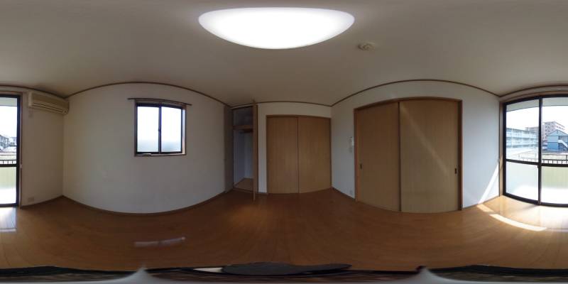 パノラマ画像洋室