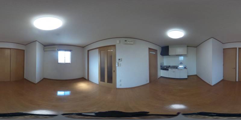 パノラマ画像リビング