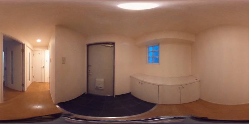 パノラマ画像玄関