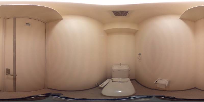 パノラマ画像トイレ