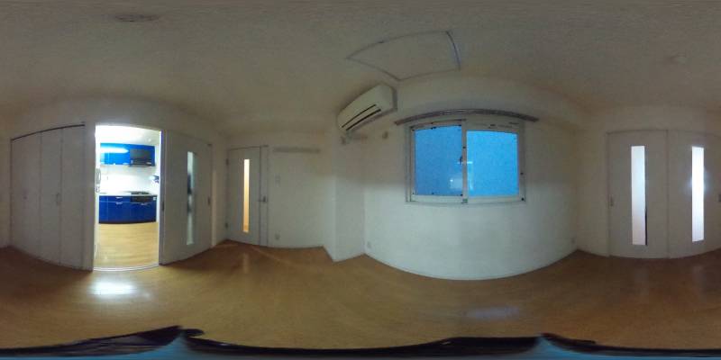 パノラマ画像洋室