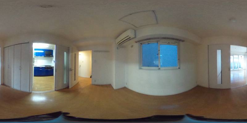 パノラマ画像洋室