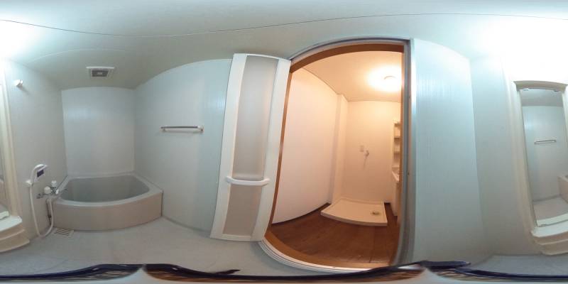 パノラマ画像バスルーム