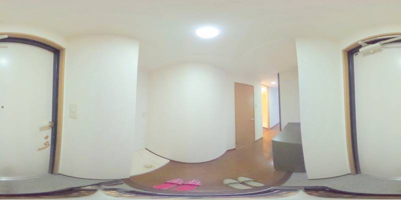 パノラマ画像玄関