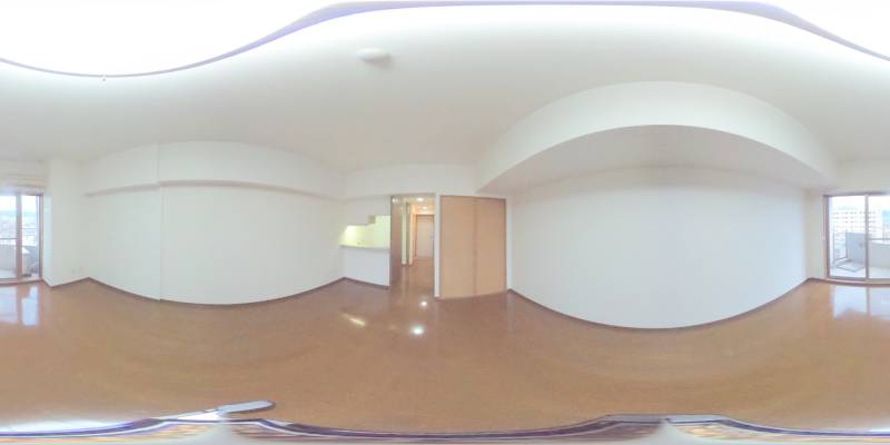 パノラマ画像洋室