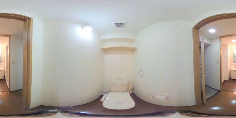 パノラマ画像トイレ